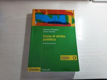 Libro "Corso di diritto pubblico"