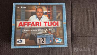 Gioco in scatola "Affari tuoi"