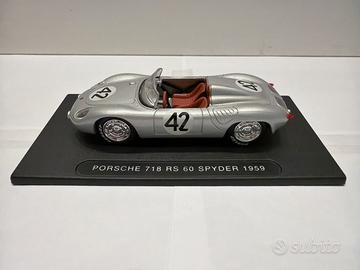 Modellino Porsche 718 RS 60 Spider 59 1:43 Dea