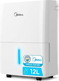 MIDEA Deumidificatore silenzioso 12l con serbatoio