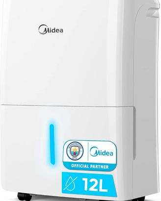 MIDEA Deumidificatore silenzioso 12l con serbatoio