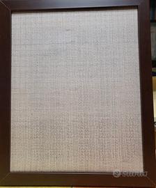 Quadro di concetto Corrado Davini Poesia Visiva