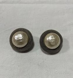 Grandi Orecchini vintage a clip