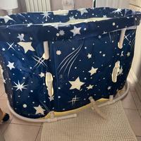 Vasca da bagno pieghevole portatile