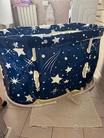 Vasca da bagno pieghevole portatile