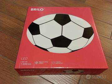 Plafoniera LED calcio
