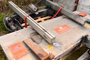 Pedana idraulica 15 quintali