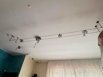 Struttura luci con lampadine