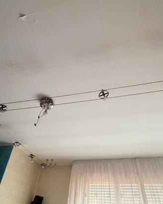 Struttura luci con lampadine