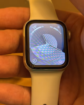 Apple Watch SE 40mm Silver Aluminium vetro rotto