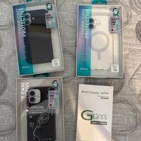 Cover MagSafe iPhone 16 + pellicole - Sigillato