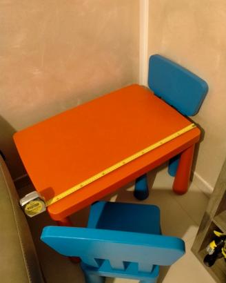 Tavolino e sedie Ikea