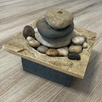 Fontana in sassi rilassante design