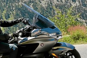 Parabrezza cupolino alto fumè Honda Gold Wing