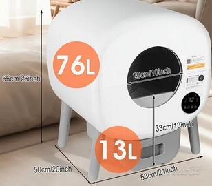 Lettiera gatti elettrica autopulente mai usata 