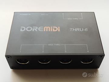 DOREMIDI MIDI THRU-6 Box MIDI Interface