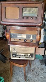 vecchie radio avalvole