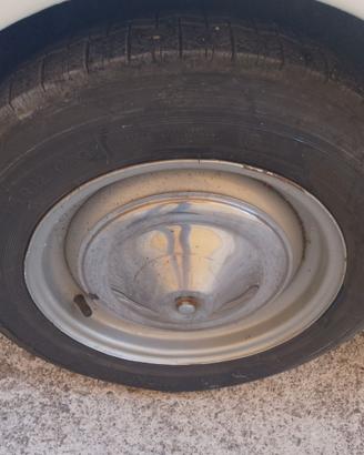 Cerchi borchie pneumatici fiat 500 F