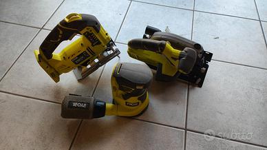 Kit Ryobi 18V ONE+ a Batteria (3 Utensili)