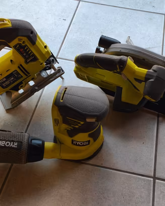 Kit Ryobi 18V ONE+ a Batteria (3 Utensili)
