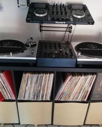 coppia giradischi dj audio-technica at-lp 120-usb