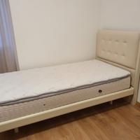 Letto singolo 100x200 Con materasso Simmons