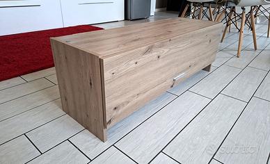 Pensile armadio color rovere cm 100x32,5x35