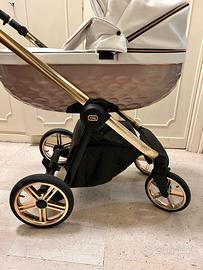 Passeggino Trio Bianco e Rosa