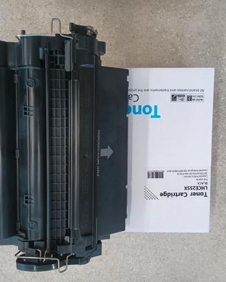 Toner compatibile CE255X nero