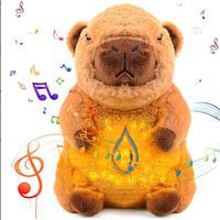 peluche che respira capybara 