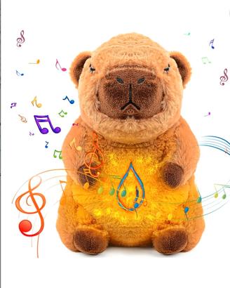 peluche che respira capybara 
