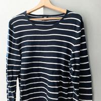 Pullover a girocollo a righe H&M nuovo