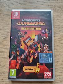 Minecraft - Dungeos- Hero edition  nintendo switch