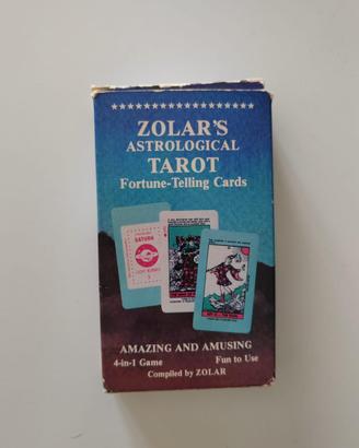 Mazzo di carte  Astrologiche  Zolar  vintage