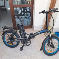 Bicicletta elettrica Argento Piuma