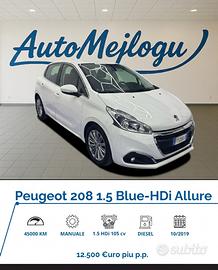 Peugeot 208 BlueHDi 100 S&S 5 porte Allure