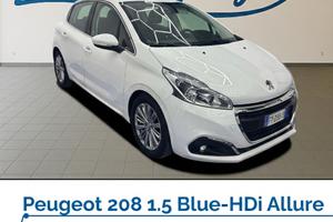 Peugeot 208 BlueHDi 100 S&S 5 porte Allure