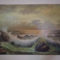 quadro senza cornice.
