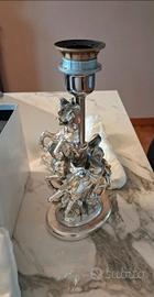 Lampada  cavallo in argento  Ottaviani