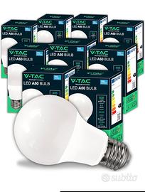 10 lampadine led 8 W luce naturale 