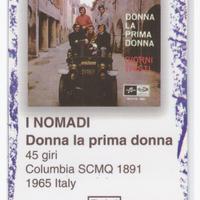 Card n. 4 allegata alla Rivista Raro - I Nomadi