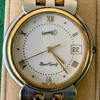 Orologio Eberhard Royal Quartz placcato oro