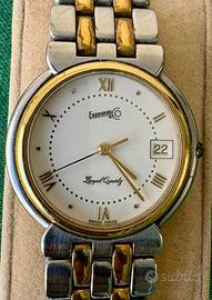 Orologio Eberhard Royal Quartz placcato oro