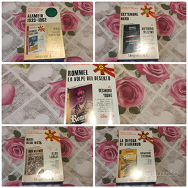 Libri 5 pocket longanesi anni '70  storia militare