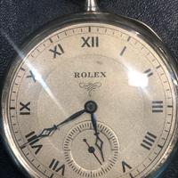 Rolex da tasca argento 925 - militare periziato