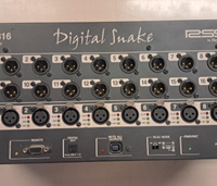 Roland S‑0816  e Roland S‑1608 Digital Stage Box