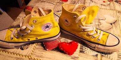 All Star Converse n. 36 giallo