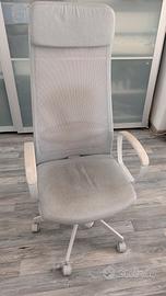 Sedia da ufficio ergonomica IKEA MARKUS in tessuto