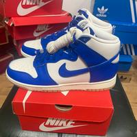 Sneakers uomo Nike Dunk High Racer Blue numero 43