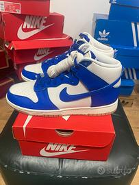 Sneakers uomo Nike Dunk High Racer Blue numero 43